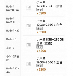 Опубликованы ценники для всех версий Xiaomi Mi 11. Дешево не будет