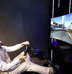 LG привезёт на CES 2021 игровой монитор, превращающийся из плоского в изогнутый