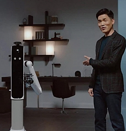 Новая нормальность: Samsung показала на CES 2021 роботов-помощников для дома