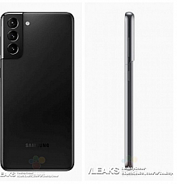Опубликованы пресс-рендеры новых Samsung Galaxy S21 и Galaxy S21+