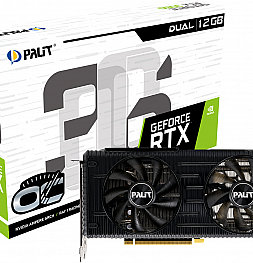 Palit начинает продажи серии графических карт GeForce RTX™ 3060 Dual и StormX