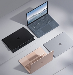 Microsoft представила Surface Laptop 4 : на 70% быстрее предшественников