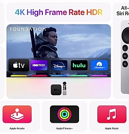 Новая Apple TV 4K получила чип A12 Bionic, крутой пульт и высокую частоту обновления кадров