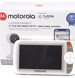 Распаковка видеоняни Motorola Lux65Connect