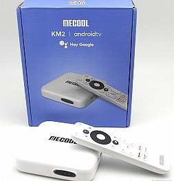 Распаковка приставки Mecool KM2