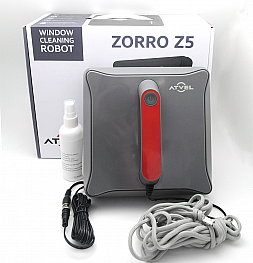 Распаковка робота мойщика окон Atvel Zorro Z5