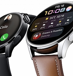 Huawei представила Watch 3 и Watch 3 Pro: первые смарт-часы на HarmonyOS