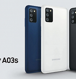 Представлен Samsung Galaxy A03s: 6,5-дюймовый дисплей и батарея на 5000 мАч занедорого