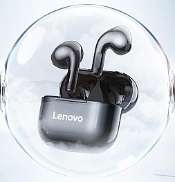 Lenovo LP40: недорогие беспроводные вкладыши с защитой от влаги