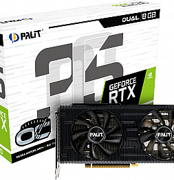 Palit анонсирует графические карты серий GeForce RTX 3050 Dual и StormX