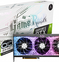 Palit представляет графические карты GeForce RTX 3090 Ti серии GameRock
