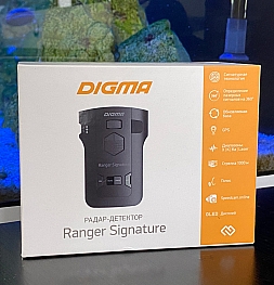 Обзор радар-детектора Digma Ranger Signature