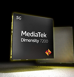 MediaTek представила Dimensity 7200, свой первый 4-нм чип среднего класса