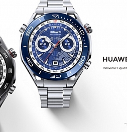 Представлены Huawei Watch Ultimate: брутальные смарт-часы, с которыми можно погружаться на 100 метров
