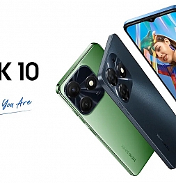 Представлен Tecno Spark 10 4G: смартфон с дисплеем на 90 Гц и камерой на 50 Мп за 90 долларов