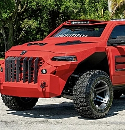 Официально представлен внедорожник Apocalypse 6x6 Razorback.
