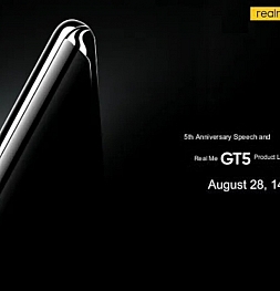 Realme объявила дату выхода смартфона Realme GT5