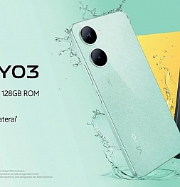 Представлен Vivo Y03: смартфон с дисплеем на 90 Гц дешевле 100 долларов