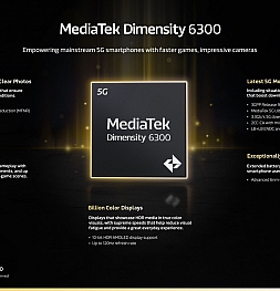 MediaTek выпустила чипсет Dimensity 6300. Чем он интересен