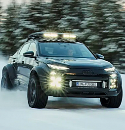 Audi представляет концепт электрического внедорожника Q6 E-tron Off-Road: готов к зимним испытаниям
