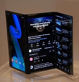 Samsung Tri-Fold: новый складной смартфон сильно напоминает Galaxy Z Fold6
