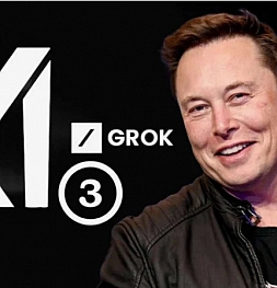 Илон Маск анонсировал выход Grok 3 — самого «умного» ИИ