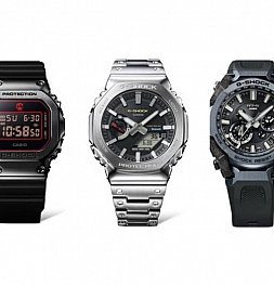 Три новые модели Casio G-Shock с металлическим корпусом и уникальным дизайном появились в утечках