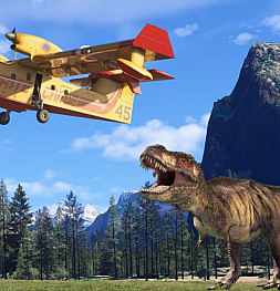 Парк Юрского периода теперь в небе: как динозавры добрались до Flight Simulator