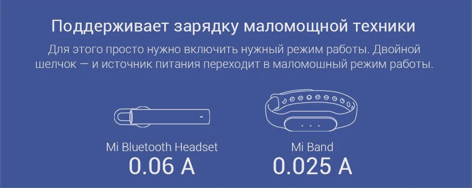 Инструкция Power Bank 20000 на русском языке		 		Инструкция по использованию внешнего аккумулятора Xiaomi Mi Powerbank 20000 (модель YDDYP01 — 20 000mAh)