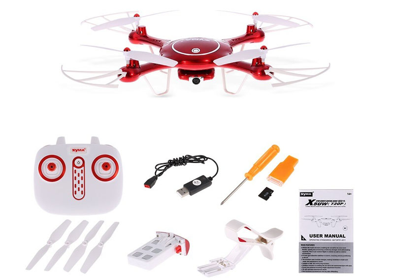 JJRC H5P 2.4GHz, 4Ch, 6 Axis Gyro, RC Quadcopter with Headless mode and 2MP Camera (RTF)   Mobius