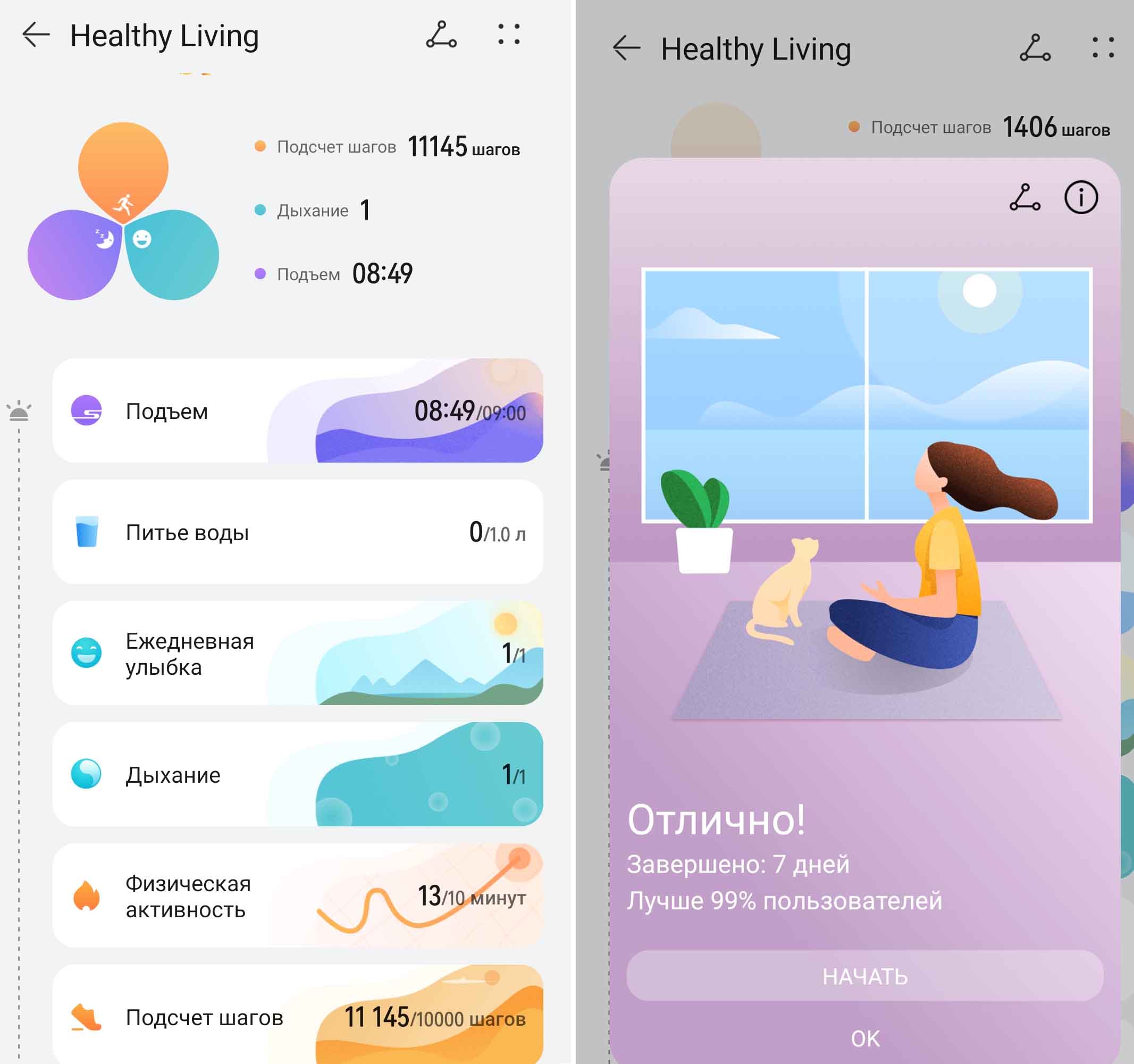 Приложение Здоровье в смартфоне Huawei: как настроить и пользоваться Huawei Health